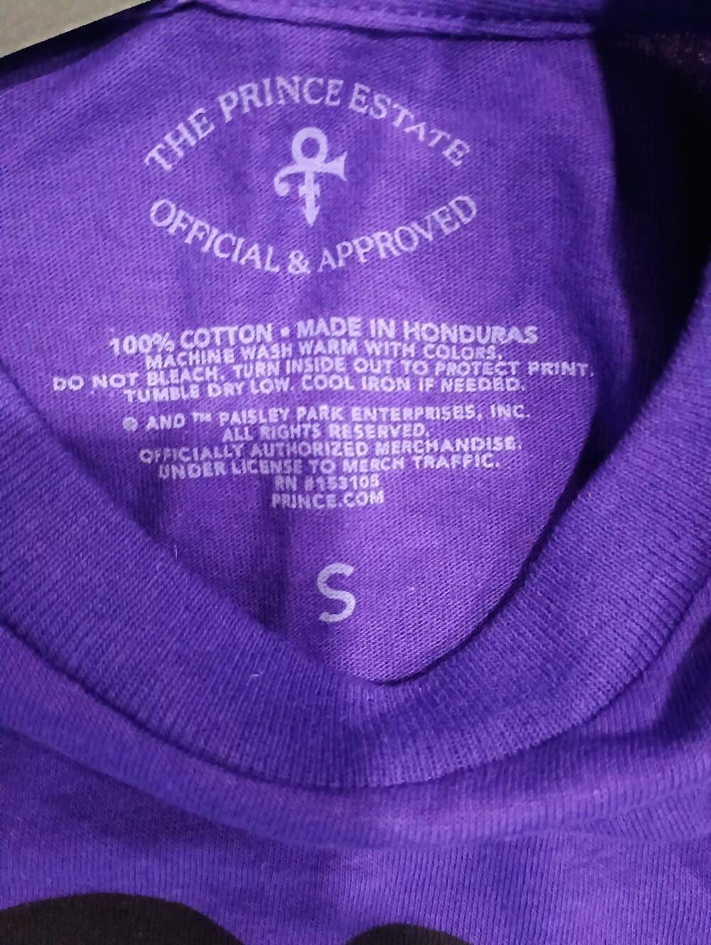 Prince Purple Rain Graphic Short Sleeve Tee - Picture 3 of 3